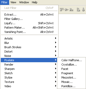 bộ lọc trong photoshop 6