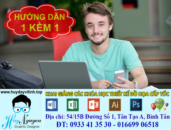 khóa học corel tại trần văn giàu, tân tạo a, vĩnh lộc b