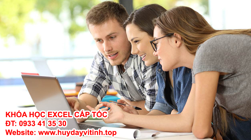 dạy excel cấp tốc tại đức hòa đức huệ, khóa học excel, địa chỉ học excel,